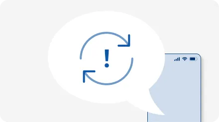 重要なお知らせを再通知するSMSのイメージ