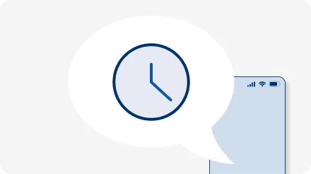 予定のリマインドをSMSで送るイメージ